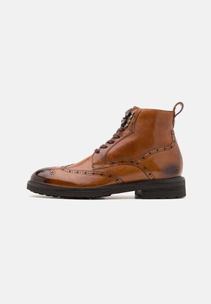 TREVOR 34 - Bottines à lacets - crust wood/dark brown/rich tan