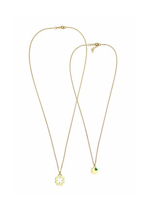 MOTHER CHILD CLOVER LEAF - Halskæder - gold-coloured
