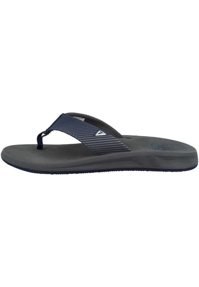 Reef PHANTOM II - T-bar sandals - grey-navy (rf0a3ymhgnv)/grey ...