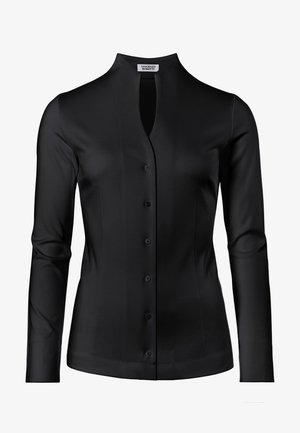 LEICHT TAILLIERT KELCHKRAGEN - Overhemdblouse - schwarz