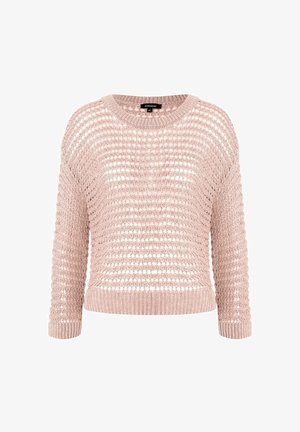 More & More AJOUR 3/4 ARM - Strickpullover - rosa