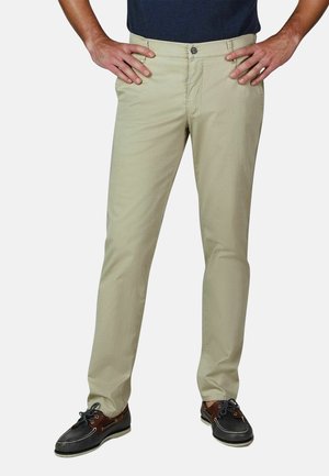 Club of Comfort, CLUB OF COMFORT - HERREN CHINO-HOSE IN ZWEI FARBEN, FOXX 8103 - Chino - beige
