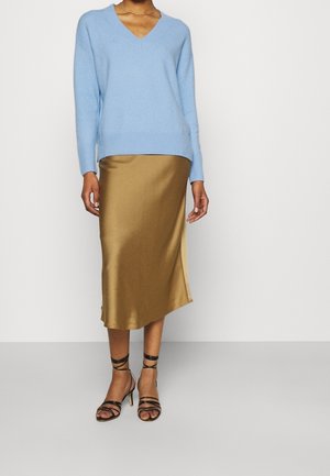 Stickad tröja - blue