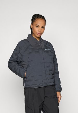 Páperová bunda - carbon/black