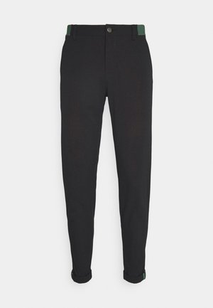 PIN ROLL PANT - Kalhoty - black