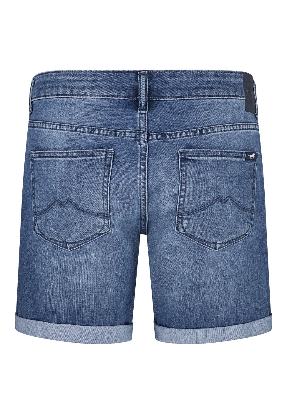 ★MUCENT★ Blando Bermuda Denim Half Pants Unisex Black Blue p_52f5c8ae3275441bb6c6fbdaccab