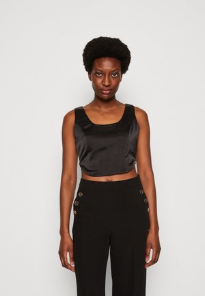 SOMETHINGNEW SNROSALIND CORSAGE - Blúzka - black