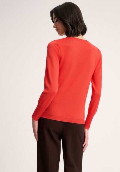 Luisa Spagnoli MOSSA - Strickpullover - arancio