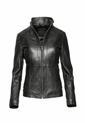bugatti Lederjacke - schwarz