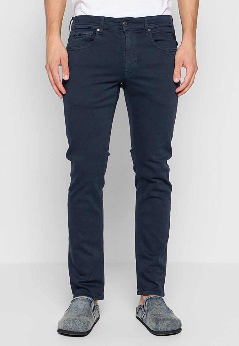 Replay Slim fit jeans blauw