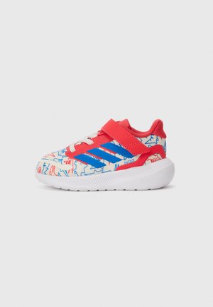 RUNFALCON DINO - Baskets basses - off white/bright royal/semi lucid red