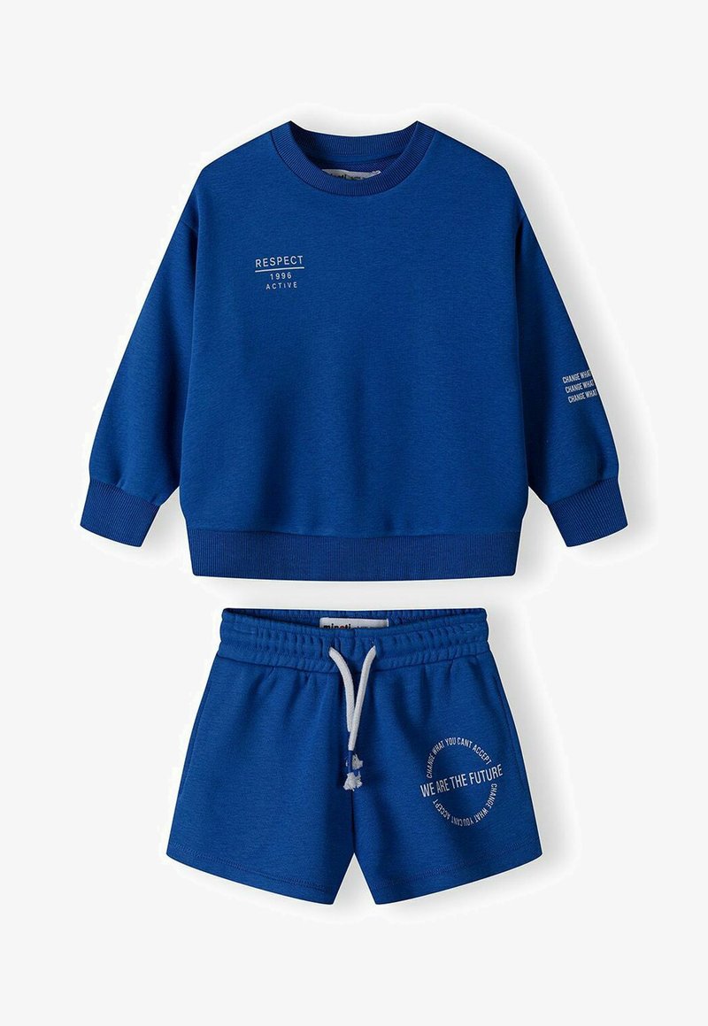 Minoti Set MINOTI SET - Tracksuit bottoms - blue - Zalando