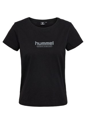 Hummel HMLBOOSTER  - T-shirts print - black