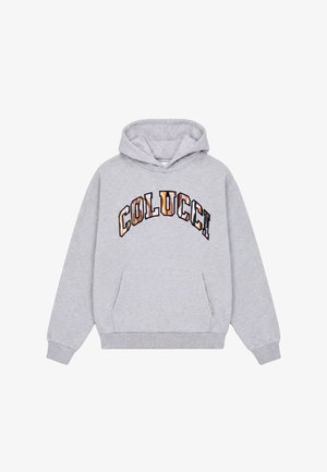 Colucci, LOGO HOODIE COLLEGE - Φούτερ με κουκούλα - grey mel aop multi