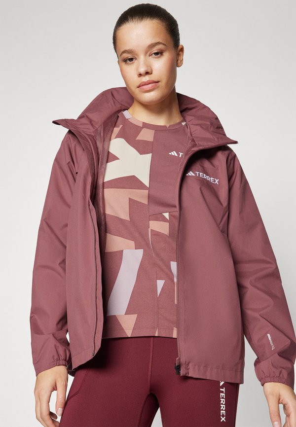 MULTI PRINTED  - Sports T-shirt - quiet crimson2