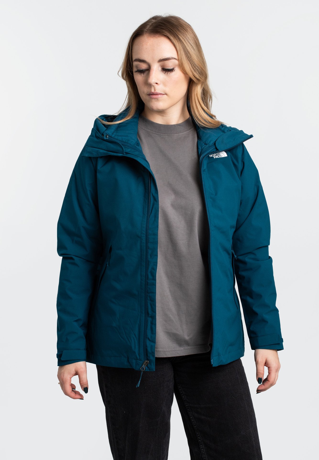 The North Face Winterjacke - midnight petrol/türkis - Zalando