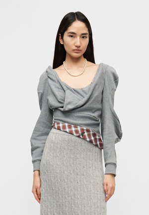 BOUNCE - Μπλούζα με μακριά μανίκια - grey melange