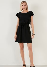 LELA REGULAR FIT - Päevakleit - black