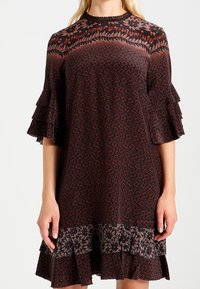 AllSaints Freizeitkleid - dark red