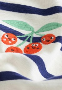 Non sélectionné, ecru navy stripe cherry