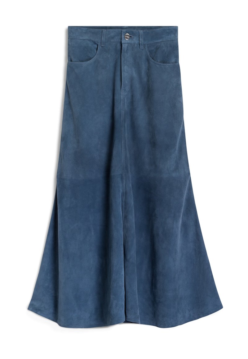 IVY OAK A-lijn rok blauw