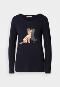 HEDLEY - Pikkade varrukatega topp - navy