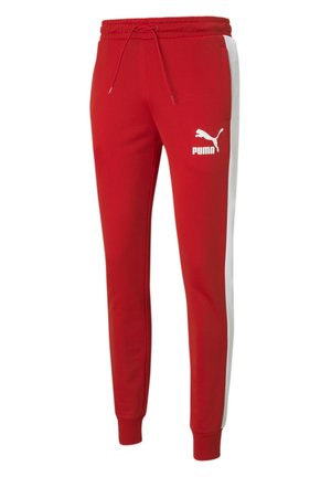 ICONIC - Tracksuit bottoms - high risk red