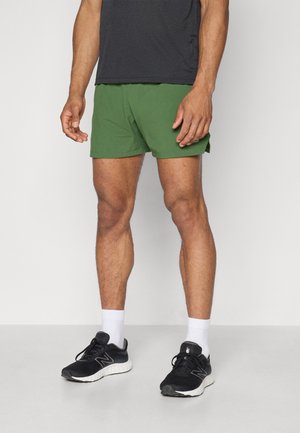 New Balance SHORT  - Sportiniai šortai - dark alpine green