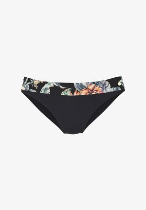 LASCANA, Bas de bikini - schwarz bedruckt