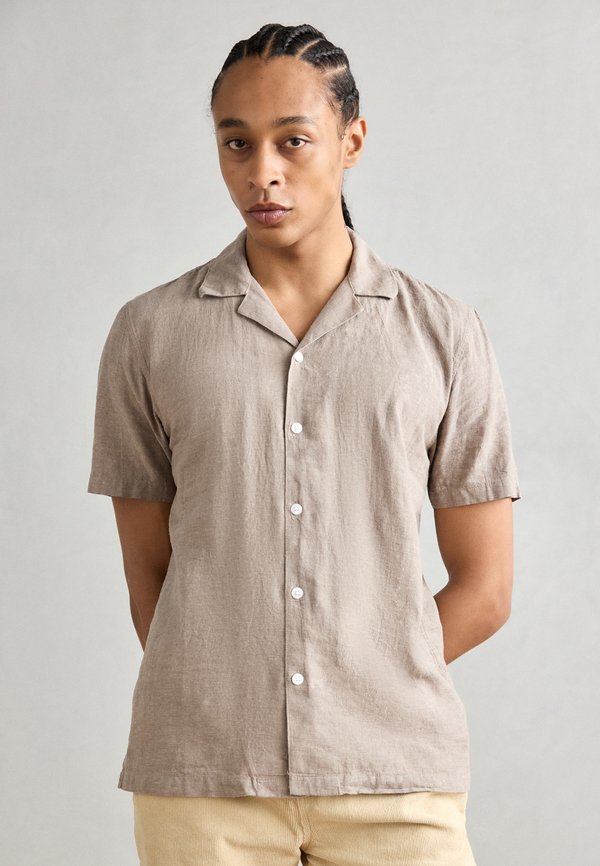 CASUAL RESORT - Shirt - mid stone