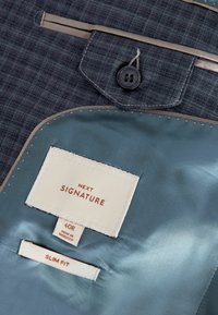 Next SLIM FIT SIGNATURE ZIGNONE CHECK  - REGULAR FIT - Suit jacket - purple