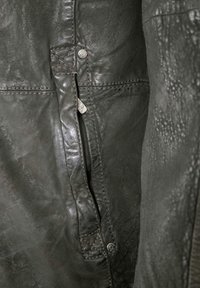 Lederjacken24 Lederjacke - schwarz