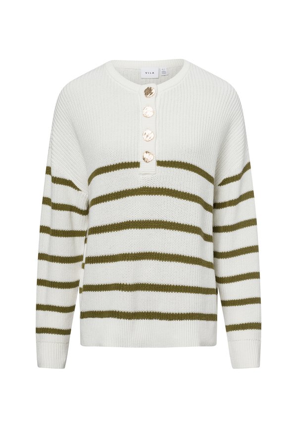 CHING - Strickpullover - beige khaki