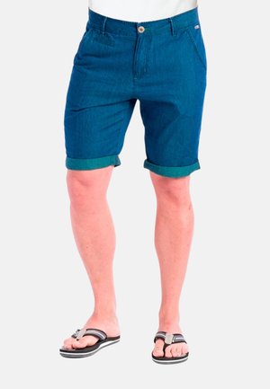 Koroshi CHINESE BERMUDA  - Kratke hlače od trapera - azul osc   dark blue