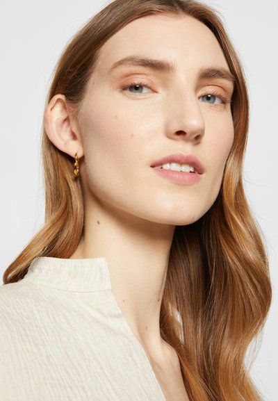 Maria Black TULA EARRING - Brincos - gold-coloured