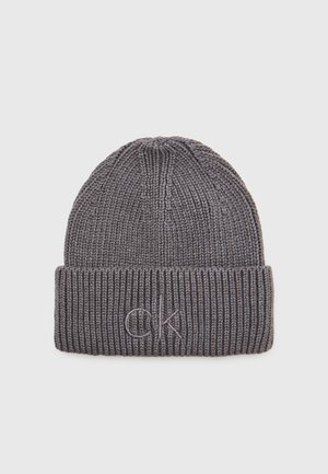 ESSENTIALS - Beanie - mid grey heather