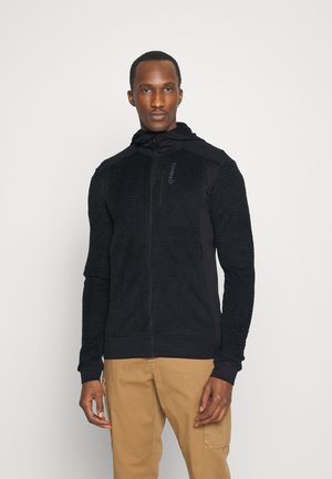 FALKETIND ALPHA ZIP HOOD - Fleecejas - schwarz