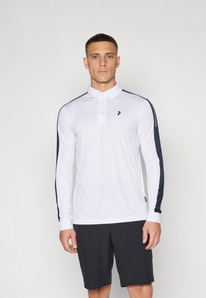 PLAYER - Polo shirt - white/salute blue