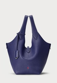 POLO PLAY LEATHER TOTE - Tote bag - ink