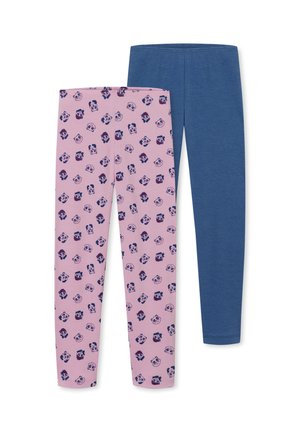 2-PACK 95/5 - Strumpbyxor - dunkelblau, rosa