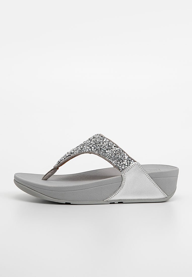 FitFlop Teensandalen zilverkleurig