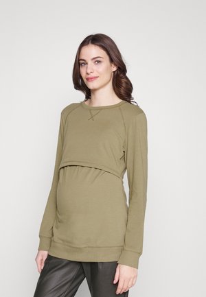 Boob WARMER - Bluză de molton - green khaki