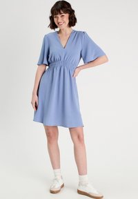 Cache Cache MIT ELASTISCHER TAILLE - Vestito casual - bleu gris