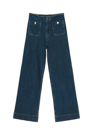 Stradivarius, D77 MINIMALIST JEANS WITH POCKETS - Džínsy s rovným strihom - dirty denim