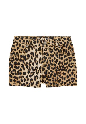 Jeansshorts - light brown