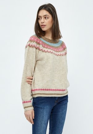 ELIS - Jumper - oyster gray melang