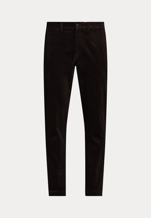 Polo Ralph Lauren STRETCH STRAIGHT FIT CORDUROY TROUSER - Trousers - black