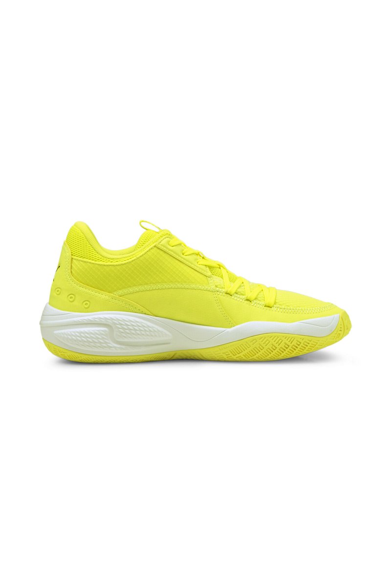 Damen Laufschuhe | Puma COURT RIDER I Basketballschuh yellow glow / white/gelb - WO04326 Damen Laufschuhe | Puma COURT RIDER I Basketballschuh yellow glow / white/gelb - WO04326