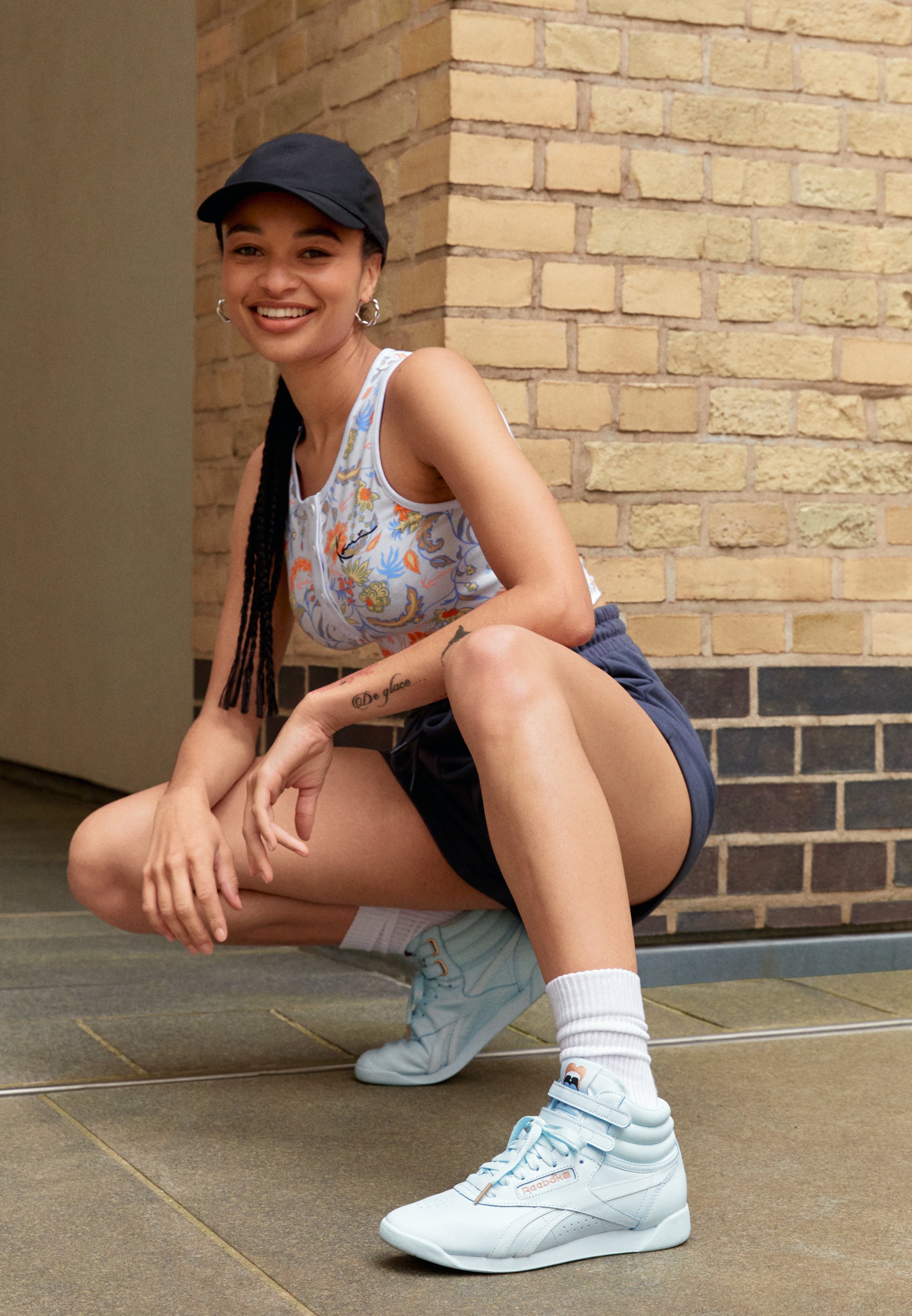 Reebok Classic CARDI B F/S HI - Sneakers hoog - glass blue/lichtblauw -  Zalando.nl