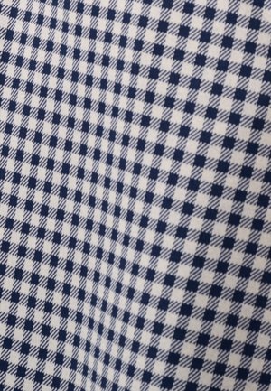 Damart, ROBE EN MAILLE MILANO JACQUARD  - Freizeitkleid - navy checkered